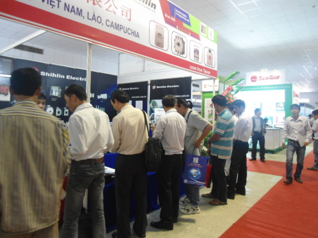Stand de Shihlin Electric en la 5ta Exposición Internacional de Tecnología y Equipamiento Eléctrico de Vietnam - Vietnam ETE 2012